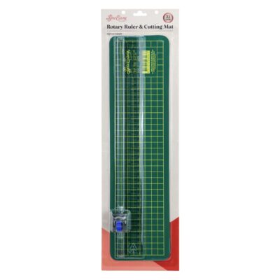 SEW EASY 35CM RULER WITH CUTTER