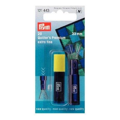 PRYM QUILTING NEEDLES EF 23 X 0.53 SILVER COL
