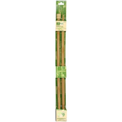 BIRCH KNITTING NEEDLE BAMBOO 33CM - 9.00MM