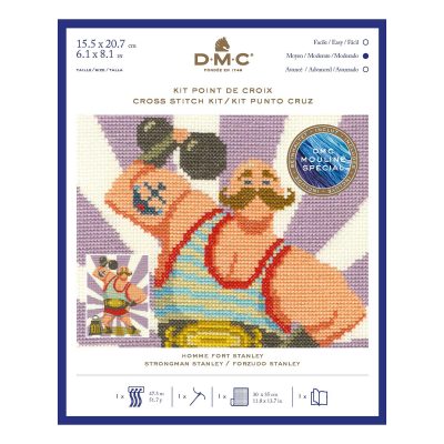 DMC CS KIT- STRONGMAN 15.25X20.7CM