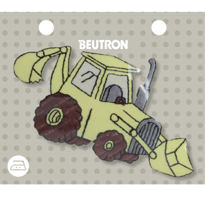 MOTIF IRON-ON TRACTOR 3PK