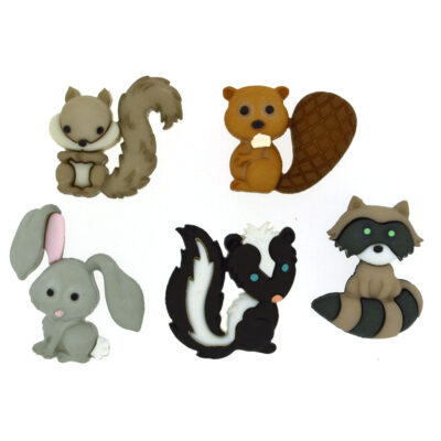 JESSE JAMES NOVELTY BUTTONS - 8311 BACKYARD BUDDIES
