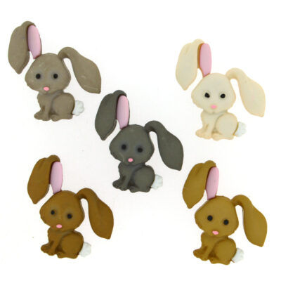 JESSE JAMES NOVELTY BUTTONS - 8995 HOP HOP
