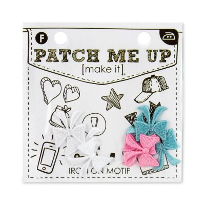 MOTIF IRON-ON 8PC MULTIBOWS 3PK