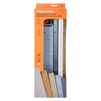 FISKARS TRIMMER SURECUT TITANIUM SCRAPBOOKING