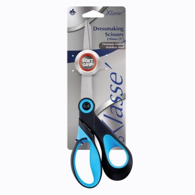 KLASSE SCISSORS TITANIUM COATED 9IN BLACK HANDLES