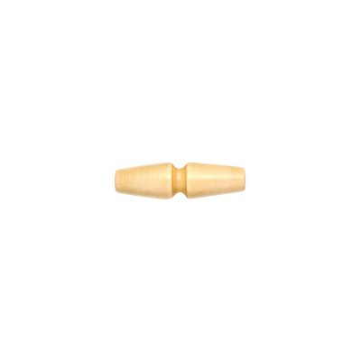 HEMLINE BUTTONS TOGGLES CREAM 1-HOLE/40MM