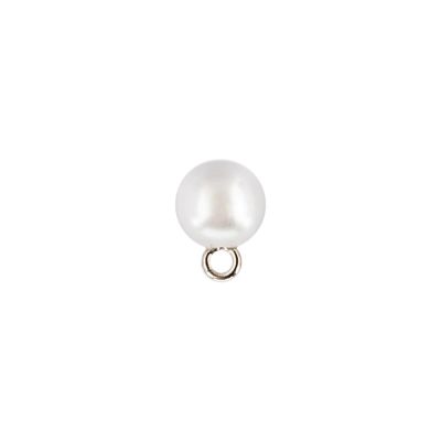 HEMLINE BUTTONS PRECIOUS ROUND PEARL/14