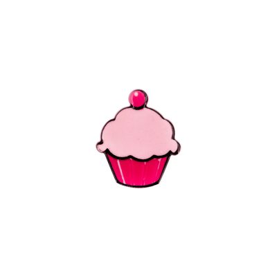 HEMLINE BUTTONS NOVELTY/CUPCAKES/24 15MM  SHANK