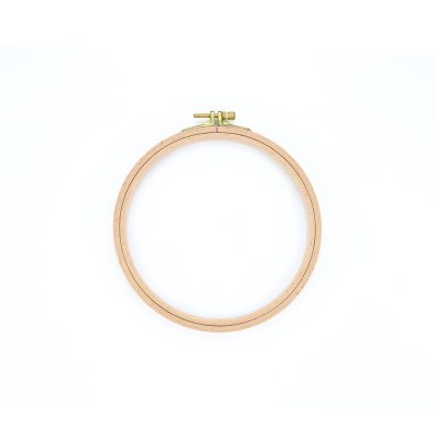 NURGE EMBROIDERY HOOP - WOODEN SCREWED 8MM