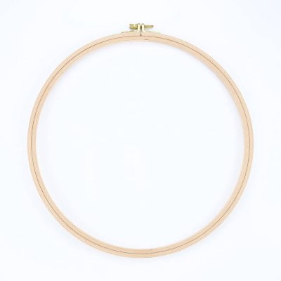 NURGE EMBROIDERY HOOP - WOODEN SCREWED 8MM
