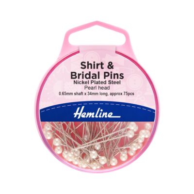 HEMLINE HANGSELL PINS SHIRT AND BRIDAL 34MM 75PCS