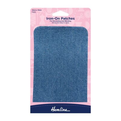 HEMLINE HANGSELL PATCHES IRON ON 2 PCS