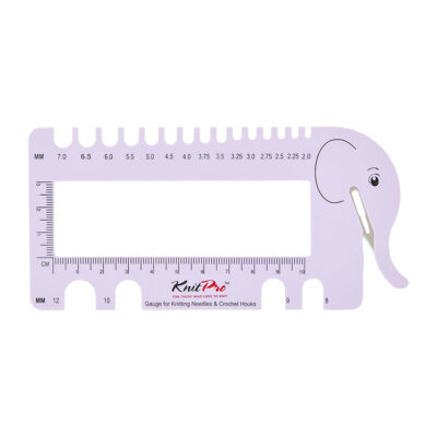 KNIT PRO VIEW SIZER WITH YARN CUTTER