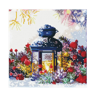 DIAMOND DOTZ DIAMOND ART -LANTERN 30 X 30 CM