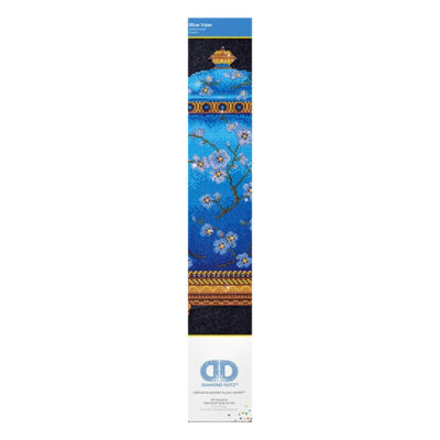 DIAMOND DOTZ BLUE VASE 52 X 52CM (20.5 X 20.5IN)