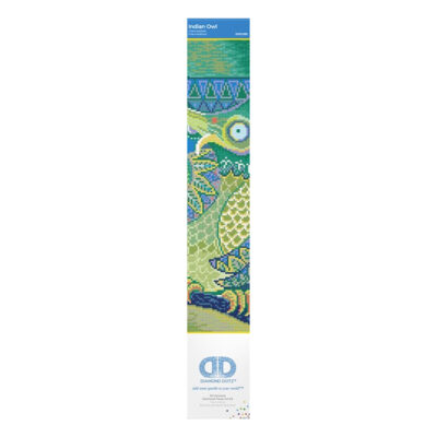 DIAMOND DOTZ INDIAN OWL 51.50 X 51.50CM