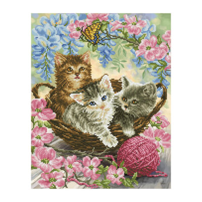 DIAMOND DOTZ KITTY KNITS