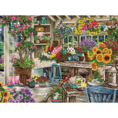DIAMOND DOTZ GARDENER'S PARADISE 74.00 X 100.00