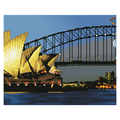DIAMOND DOTZ SYDNEY BY NIGHT 40.64 X 50.80CM
