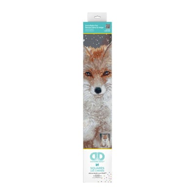 DIAMOND DOTZ SQUARE DOTZ SNOWFLAKE FOX