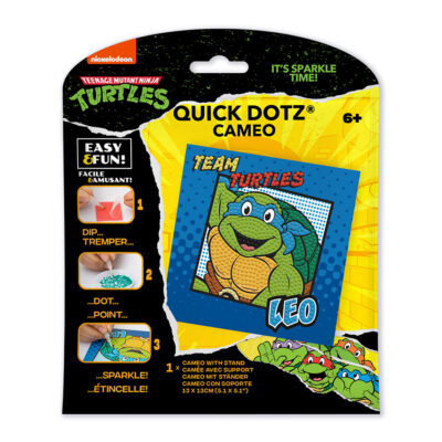 DIAMOND DOTZ DOTZIES  TMNT - LEO 13.00 X 13.00