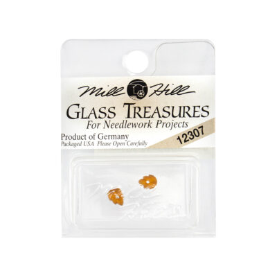 MILL HILL GLASS TREASURE 12307 PETITE LEAVES MATTE