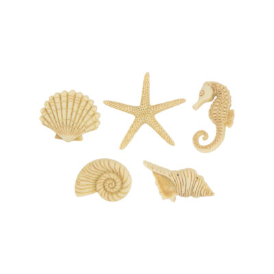 JESSE JAMES NOVELTY BUTTONS - 9364 BEACH BEAUTIES