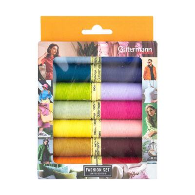 GUTERMANN SEW-ALL 100MT FASHION BOX SET-14XSPOOLS