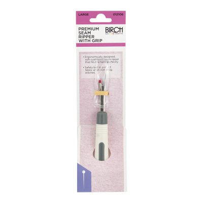 BIRCH PREMUIM SEAM RIPPER WITH GRIP - LARGE
