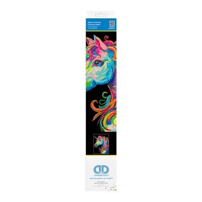 DIAMOND DOTZ 35.5CM X 45.7CM - NEON UNICORN