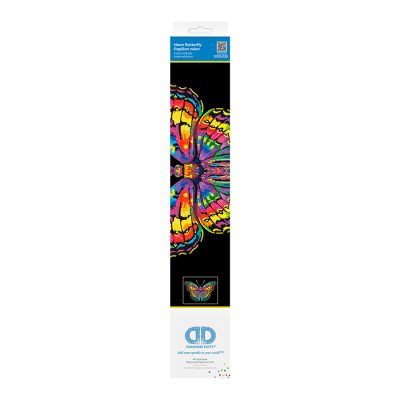 DIAMOND DOTZ 35.5CM X 45.7CM - NEON BUTTERFLY