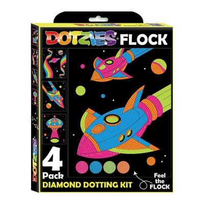 DIAMOND DOTZ 25.40CM X 20.32CM - NEON SPACE