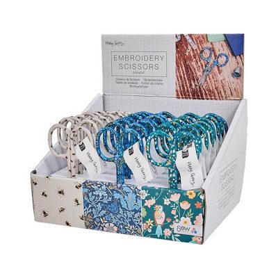 HOBBY GIFT CDU DISPLAY EMBROIDERYSCISSOR 9.3CM