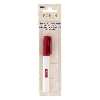 BOHIN TEMPORARY TEXTILE GLUE PEN (PINK)
