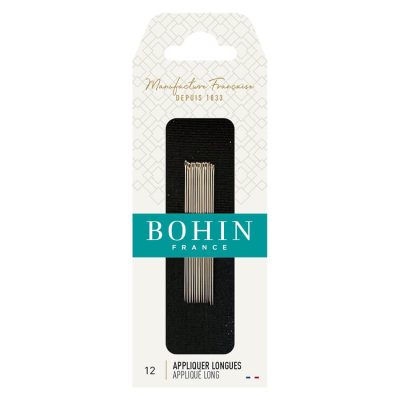 BOHIN APPLQUE LONG SIZE 12 BOX OF 10