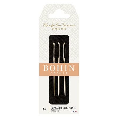 BOHIN TAPESTRY NEEDLE SIZE 16 BOX OF 10
