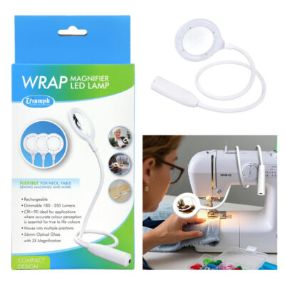 TRIUMPH WRAP LED MAGNIFIER LAMP X3 RECHARGABLE