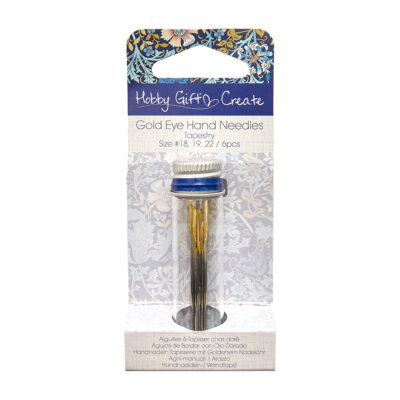 HOBBY GIFT CREATE GOLD EYE HAND NEEDLES-TAPESTRY