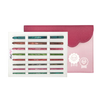 KNITPRO DREAMZ SINGLE ENDED CROCHET HOOK SET-DELUX
