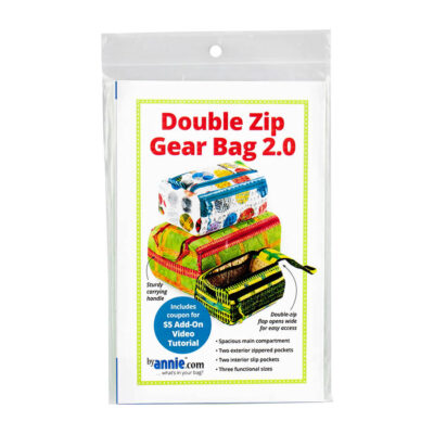 BY ANNIE PATTERNS - DOUBLE ZIP GEAR BAGS