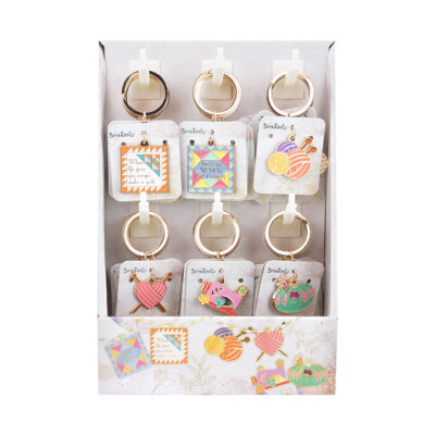 SEW TASTY METAL KEY RING CDU - 30PCS