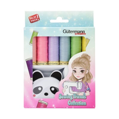 GUTERMANN SEWING THREAD SET KIDS 100M&TAPE MEASURE