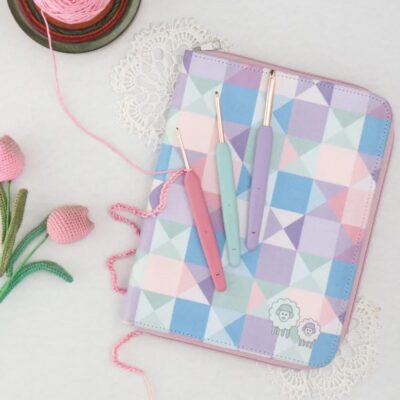 KNITPRO VYBE ALUMINUM CROCHET HOOK GRANDE SET