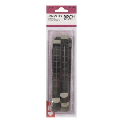BIRCH HEM CLIPS PACK OF 6